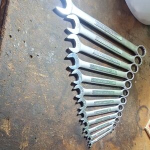 Silver Wrench Set